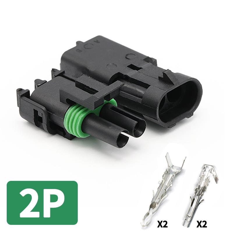 Delphi 2.5 Serie Automobil Wasserdichter Stecker 1/2/3/4/6-Pin Stecker und Buchsen Haltech MAP TPS Kabelstecker für GM
