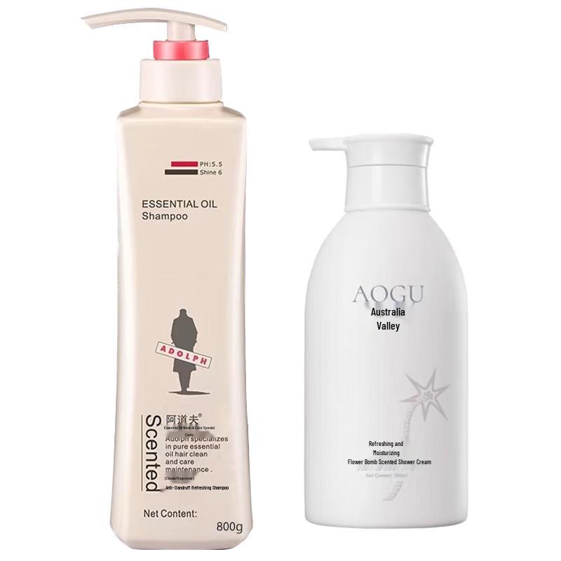 

Adolph Anti-Dandruff Shampoo & Body Wash Set