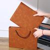 File Storage Clip Board Conference Folder A4 Leather Business Stationery Folder  Document
