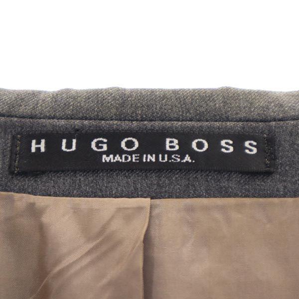 Hugo Boss 90s Old USA Wool Tailored Jacket Gray Men's Used