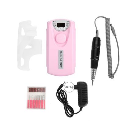30000RPM Electric NPortable Rechargeable Polisher Art Nail Drill Bits Pedicure Files