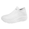 Women's Casual Sports Socks Sneakers Fashionable Thick Sole Air Cushion, Elevated Sloping Heel Rocking Shoes Running Shoes