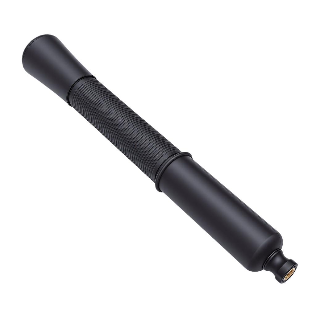 Ball Pump with Needle Storage Basketball Pump for Soccer Football Volleyball Push Pull Inflating System Black