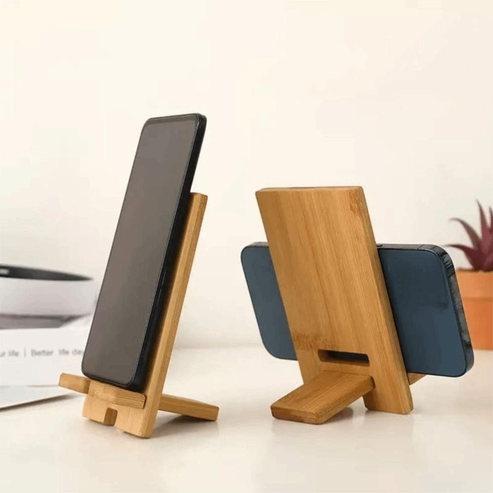 Massivholz Holz Handy Ständer Multifunktionaler Handy Halter Nachttisch Gebrauch