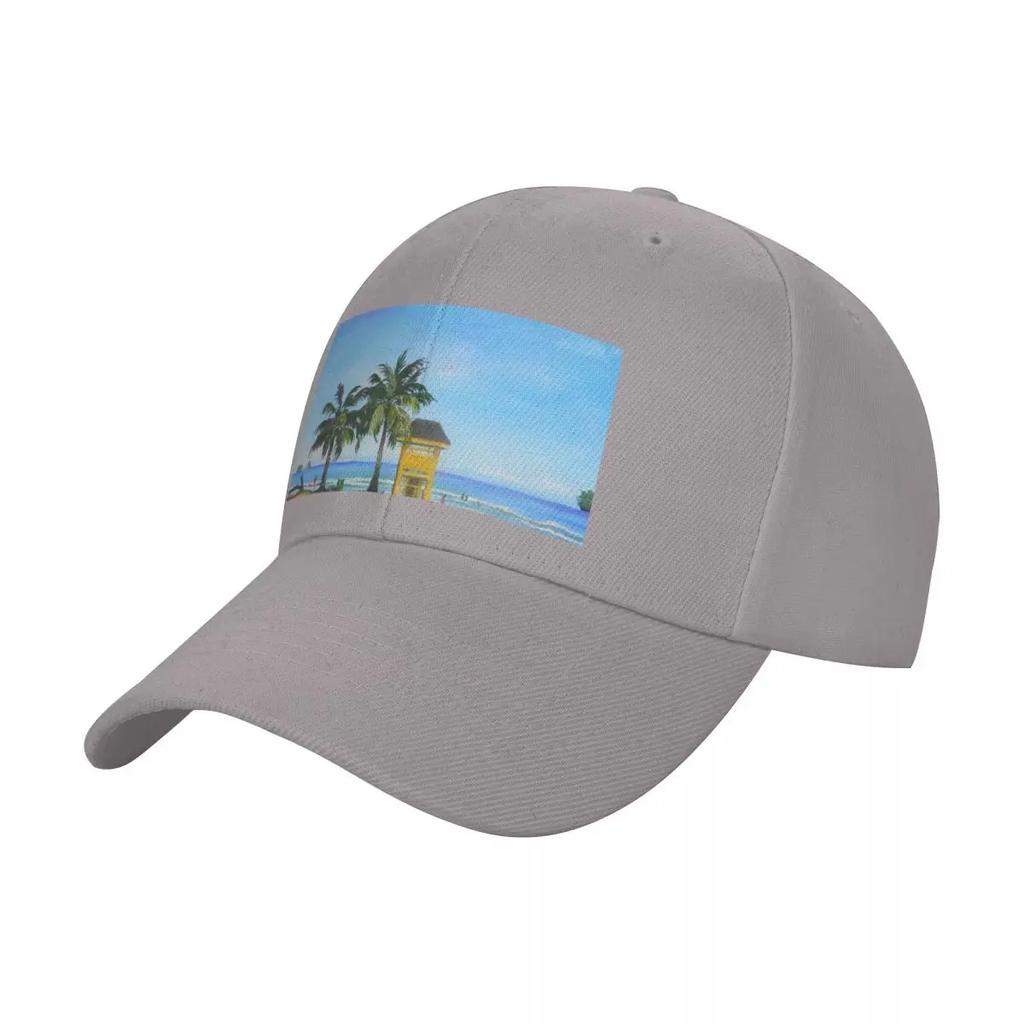Maracas Beach Guard Hut Baseball Cap Hip Hop Hiking Hat Cute Girl Unisexs