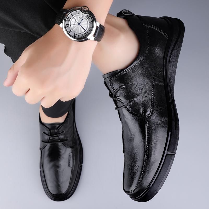 Brand Mens Dress Shoes Men's Formal Original Leather Italian Skin Shoes for Men Elegant Casual Business Luxury Social Men Shoes
