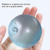 Clear Blue Squishy Toy Stress Ball Anti Stress Fidget Toys Soft Sensory Transparent Squeeze Ball Squishy Tabas Decompression Toy
