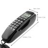   Wall Telephone   Hotel Incoming Caller ID LCD Display Landline Phone Black