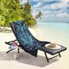1pc Neon Mystic Owl Art - Enchanted Night Vision 2D Printed Microfiber Beach Towel, Quick Dry Super Absorbent. Great for Beach