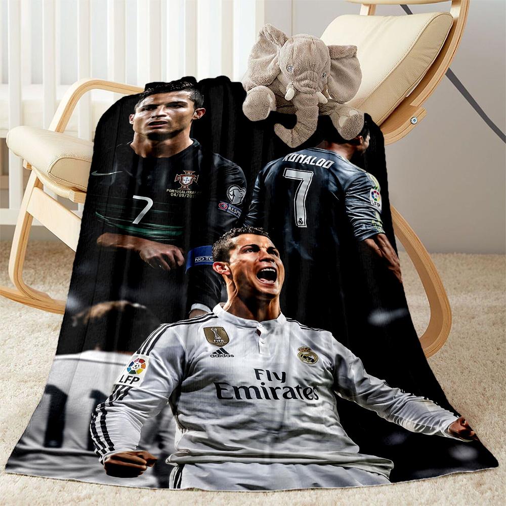 Ronaldo's Juventus Glory Blanket Soft & Cozy Great for Couch Office Sofa Four Seasons Multipurpose Warmthful Decor