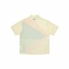 Kodak K Short Sleeve Stand Neck Anorak Ivory