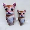 Animals Plush Throw Pillow Felines Stuffed Toy El Gato Animals Plush for Relaxation and Playing Stuffed Animals Doll