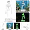 Luminous Dancing Skeleton Bubbler Bubble Activated Skeleton Air Stone  Aquarium Landscaping