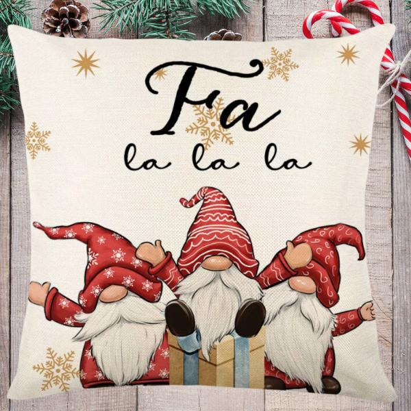 Christmas Pillowcase Set 4 Pcs Decorative 45X45 [Pillowcase6]