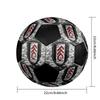 Fulham FC Size 5 Soccer Ball, Machine-Stitched PVC, Durable & High Bounce, All Ages Fit, Fan Merchandise, Matches & Outdoor Use.