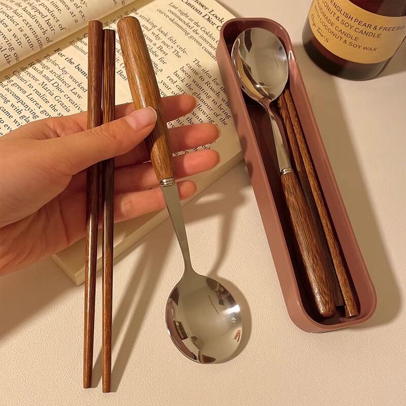 COODORA Portable Mealtime Utensil Sets