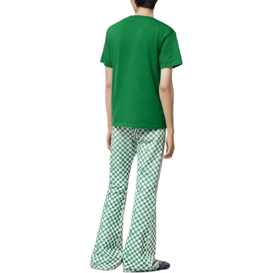 LOUIS VUITTON SS24 T Shirt Men's Green 1AFIU3