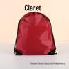Colorful Polyester Handheld and Shoulder Strap Drawstring Bag for Storage and Sports
