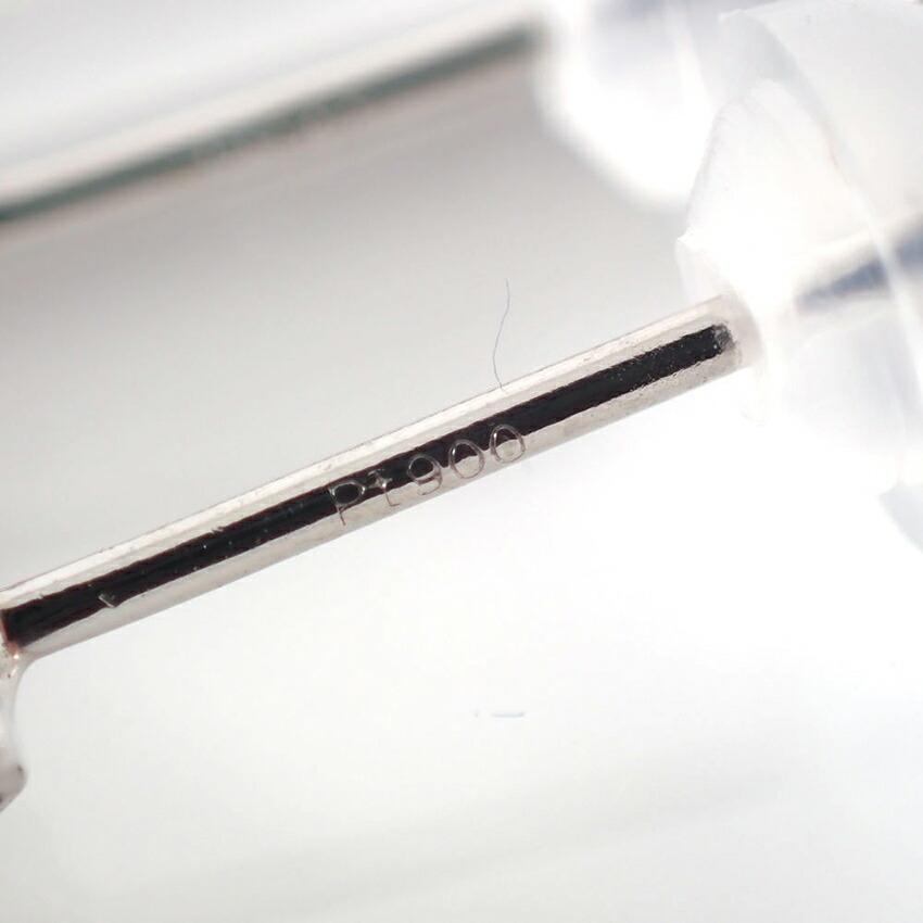 [Nowe] Kolczyki sztyfty z diamentami Pt900 0,11 ct, 0,11 ct Kolczyki/g518-90