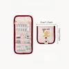 1pcs Mini First Aid Kit Bag Travel Makeup Organizer Multi-Purpose Large Capacity Storage Pouch for Medical Supplies & Cosmetics