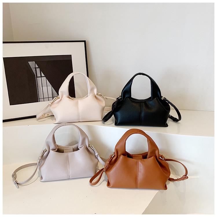 Cloud Solid Color Pattern Small Purse Magnetic Flap Inner Pocket Casual Day Out