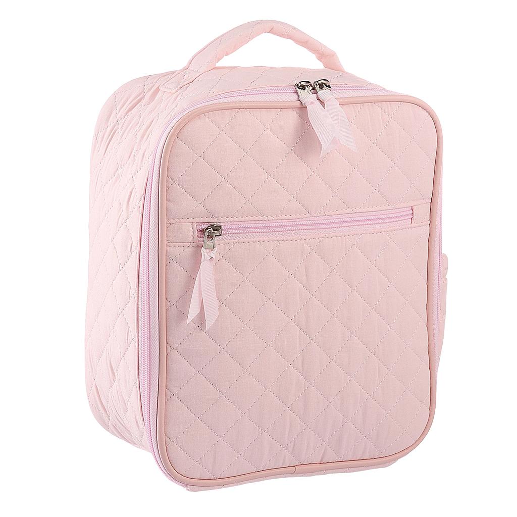 Polyester Insulated Meal Bag Good Insulation Effect Meal Tote Bag Large Capacity Small Lunch Box with Pocket for Camping Picnic