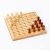 Chessboard Travel Backgammon Checkers Wooden International Chess Game  Children Girls Boys