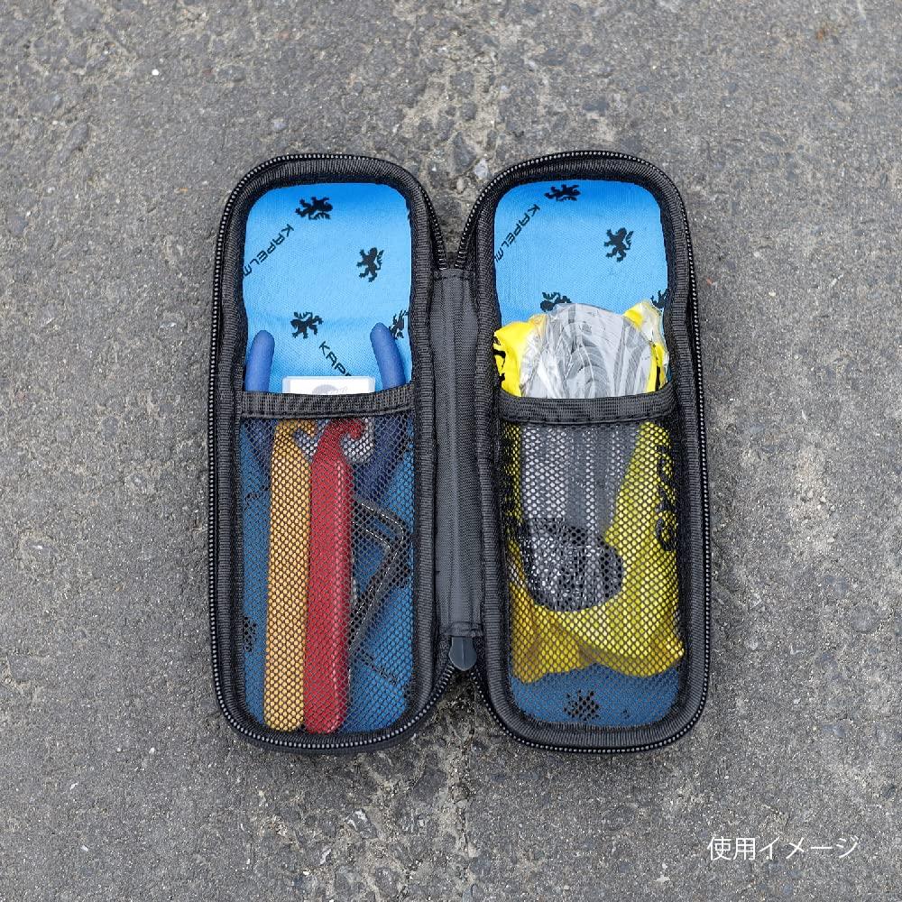 KAPELMUUR Cycle Tool Black Black Size F Case, Lion, Kptc004, Lion, Japan, (Free Size)