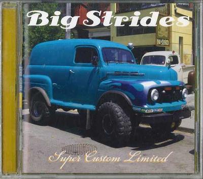 CD BIG STRIDES - Super Custom Limited TOCP66827 TOSHIBA EMI Japan Obi Rock Used