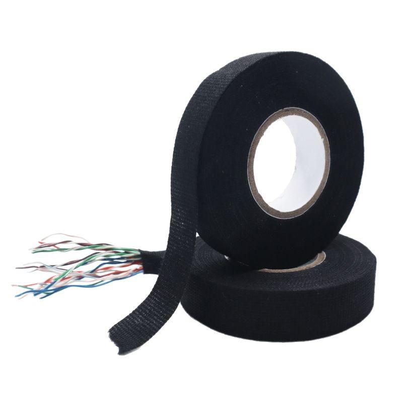 Black Velvet High-Transparency Anti-Noise Shock-Absorption Easy-Tear Wire Harness Tape