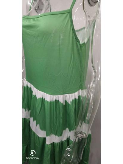 Women's 2025 Tie-Dye Sling Dress - Solid Colors Available