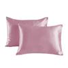 Solid Color Double-Sided Satin Silk Pillowcase
