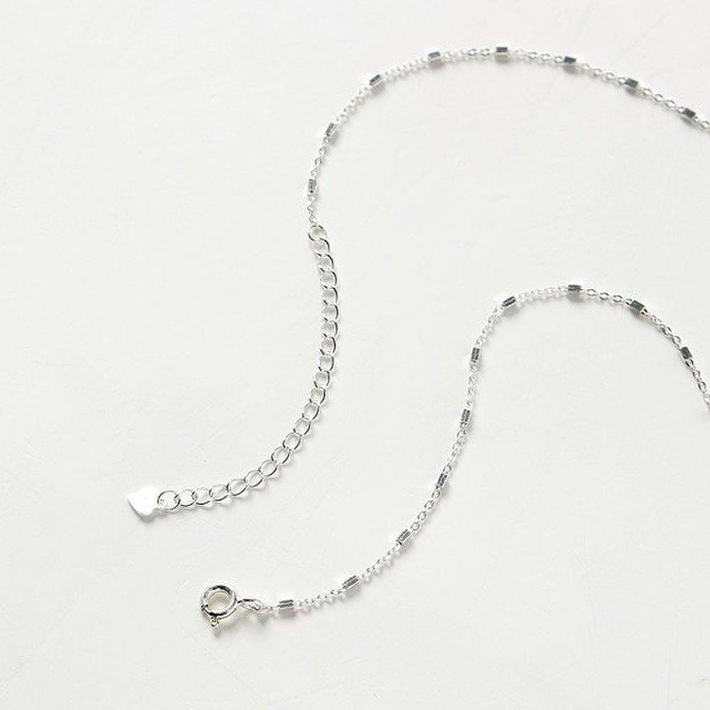 Necklace silver, silver-plated, layered fashion necklace, silver necklace, 925 necklace, plated necklace, women's necklace, women's necklace