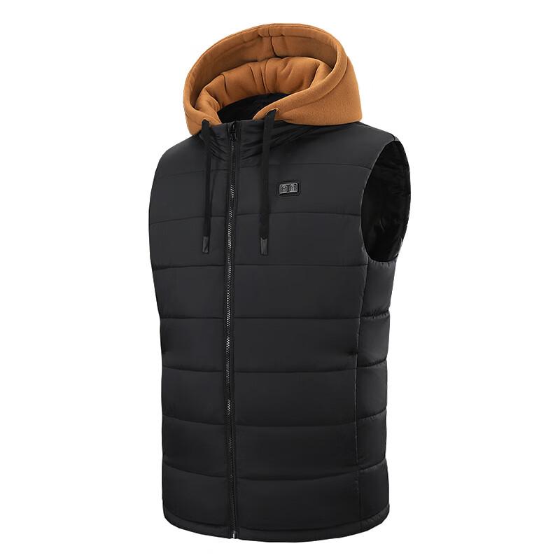 Miling Unisex Electric Heated Vest with Detachable Hood