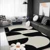 Kerge luksusvaibad elutuppa Suure pindalaga garderoobi libisemisvastane matt Kodune töötoa vaip Minimalistlik magamistoa dekoratsioon Pestav vaip