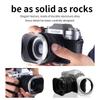 Metal Square Camera Lens Hood Compatible for Nikon16-50 Canon Sony Fuji15-45/35f2 Universal Photography Accessory 52/43/46/39mm