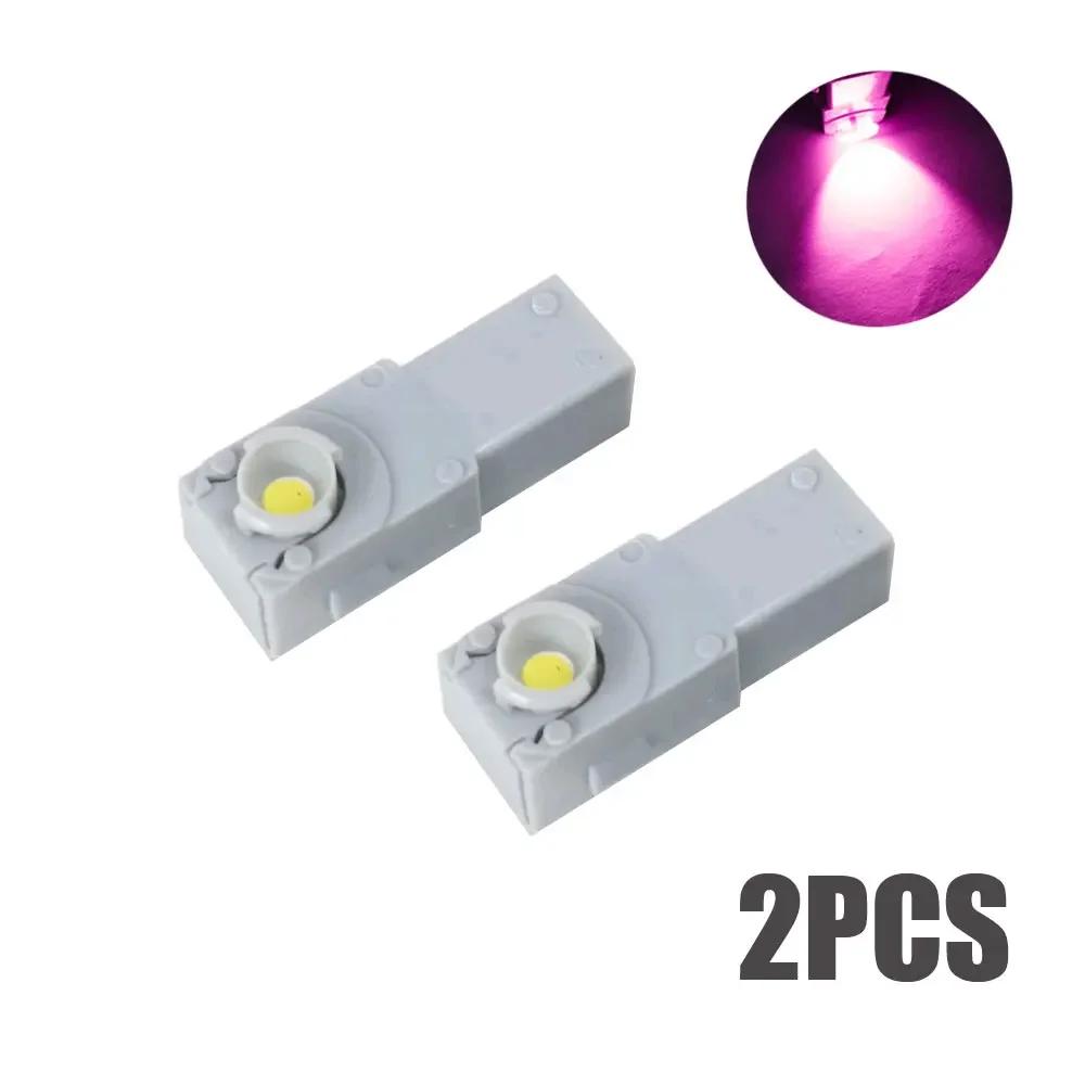 

2 шт. Декоративный светодиодный светильник для салона, сборка, декоративный соединительный элемент для освещения салона для Toyota Corolla Cross розовый