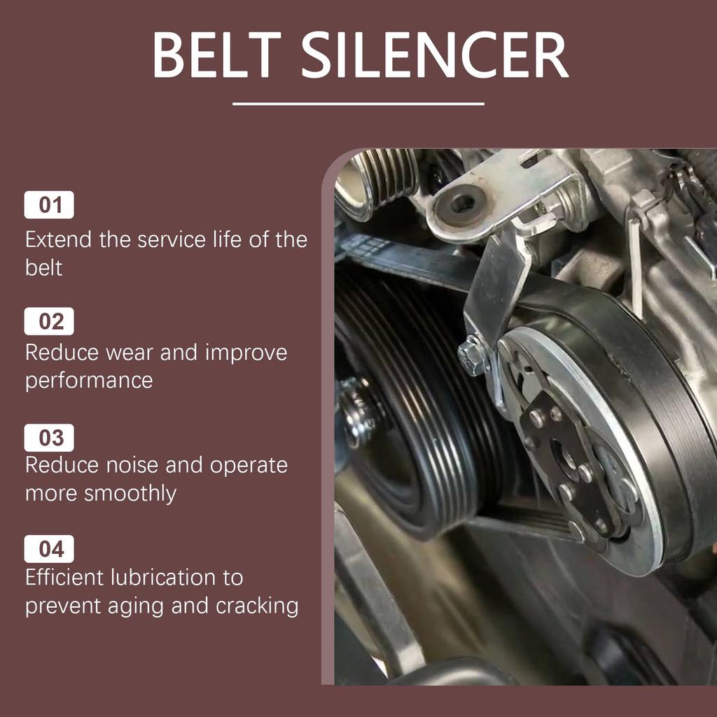 Automobile Engine Belt Lubricant Automobile Belt Abnormal Noise Aging Rubber Strip And Maintenance Agent 100ml