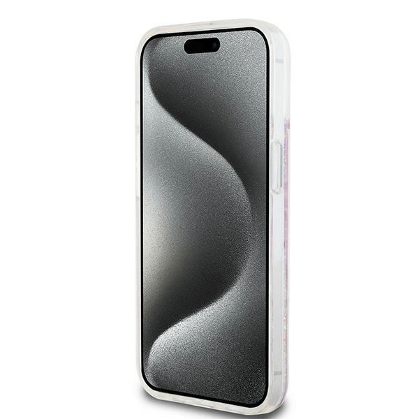 Dkny Dkhcp15Slcpepp Iphone 15 / 14 / 136.1 Różowy/Pink Hardcase Liquid Glitter Multilogo
