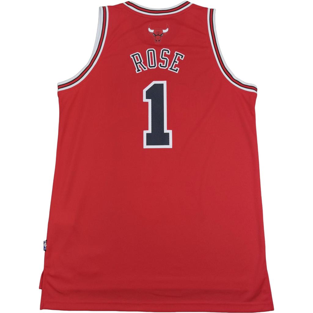 Adidas X NBA Chicago Bulls Swingman Fan Edition Derrick Rose Casual Soft Comfortable Skin-Friendly Basketball Jersey Unisex jersey Red Y58000
