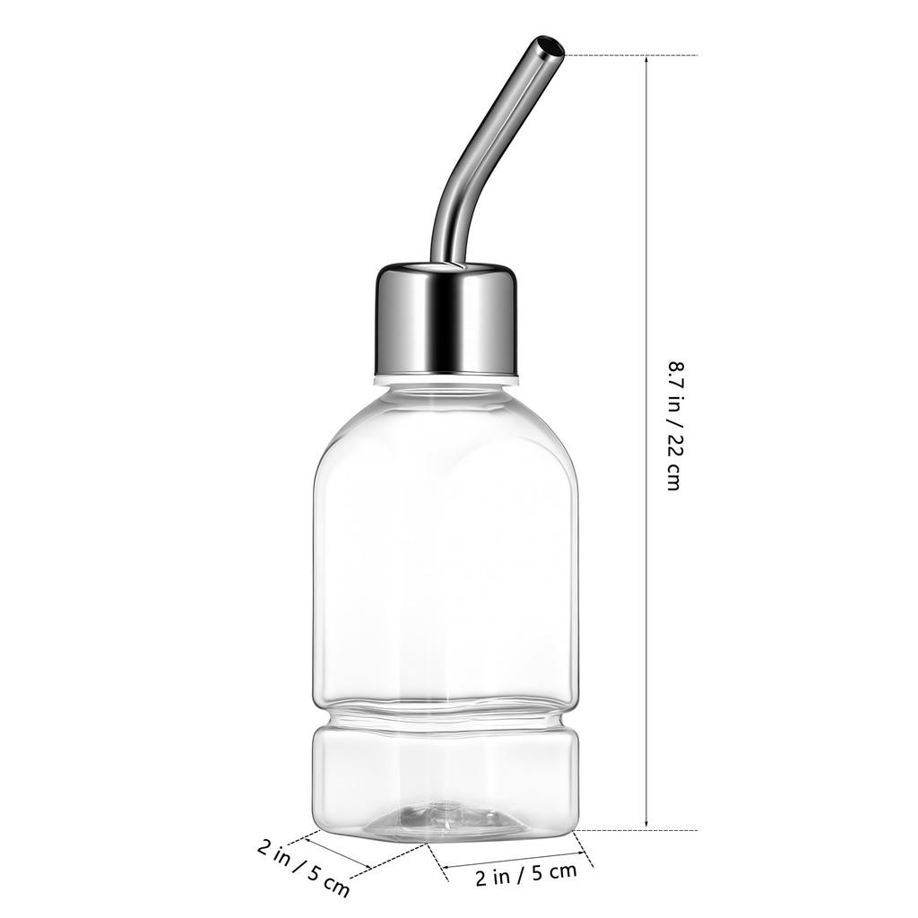 2Pcs 180Ml Leak-Proof Hanging Pet Water Fountain for Rabbits Hamsters Chinchillas Safe Bpa-Free Drinking Bottle Easy Clean