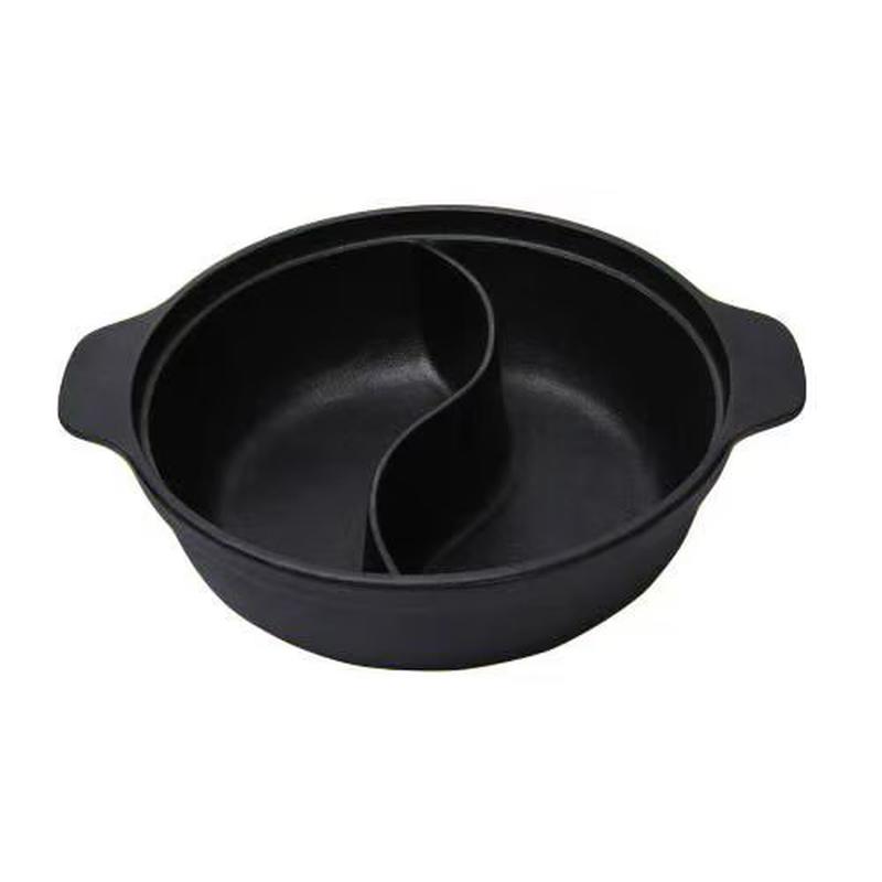 Wutuo Cast Iron Flat-Bottom Mandarin Duck Hot Pot