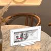 Clear Acrylics Bill Holder, Paper Money Protector Clear Acrylic Display Case for Display Currency Dollar Bill Ticket