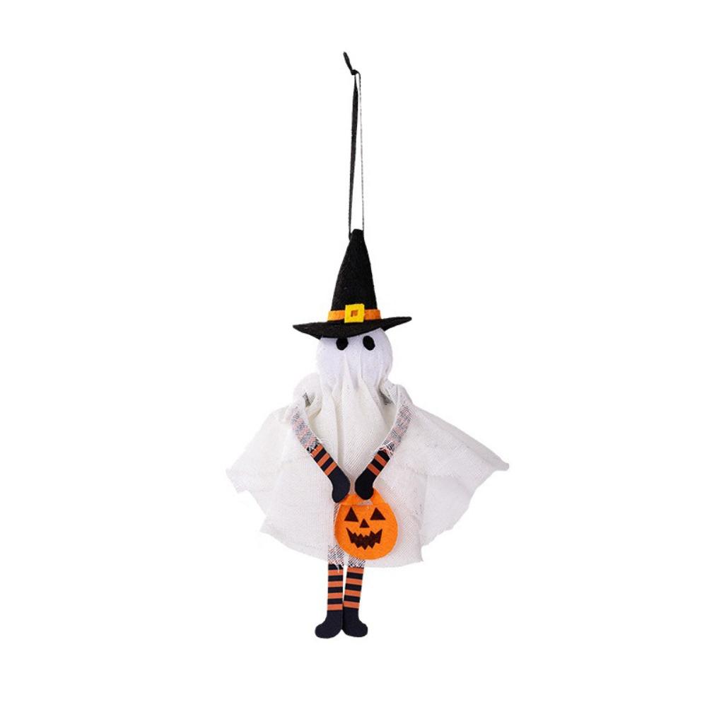Ghost Halloween Hanging Pendant Black Cat Halloween Decoration Halloween Doll Pendant  Wall Hanging