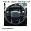Hand Stitching Car Steering Wheel Cover Wrap for Ford F-150 F150 2026 2026 2026 F150 Lightning 2026 2026
