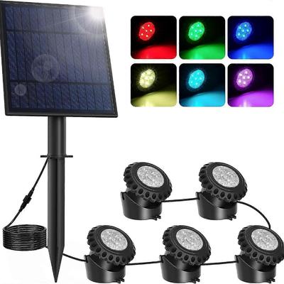 Iluminação exterior – Lâmpadas solares
