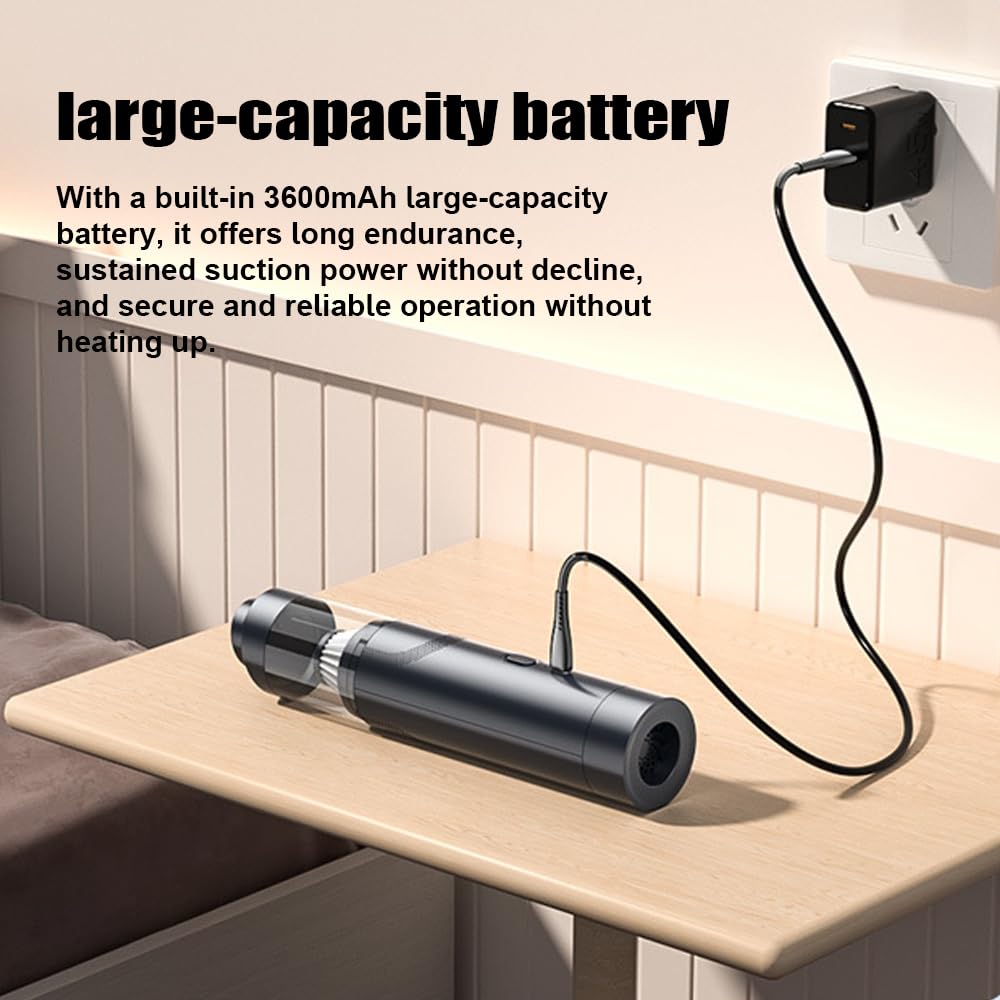 7000pa Portable Cordless Handheld Car Vacuum Cleaner Dual Use Small Vacuum Support Inflation Suction Blow And Suction Vacuum For