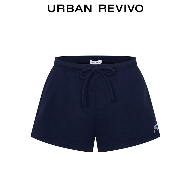 UR Women's Casual Bow Drawstring Ultra Short Shorts