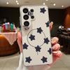 Lucky Stars Planet Pattern Case For Samsung Galaxy S26 Ultra S25 Edge S24 Plus S23 FE S22 A17 A54 A55 A56 A57 5G Magnetic For Magsafe Matte Cover