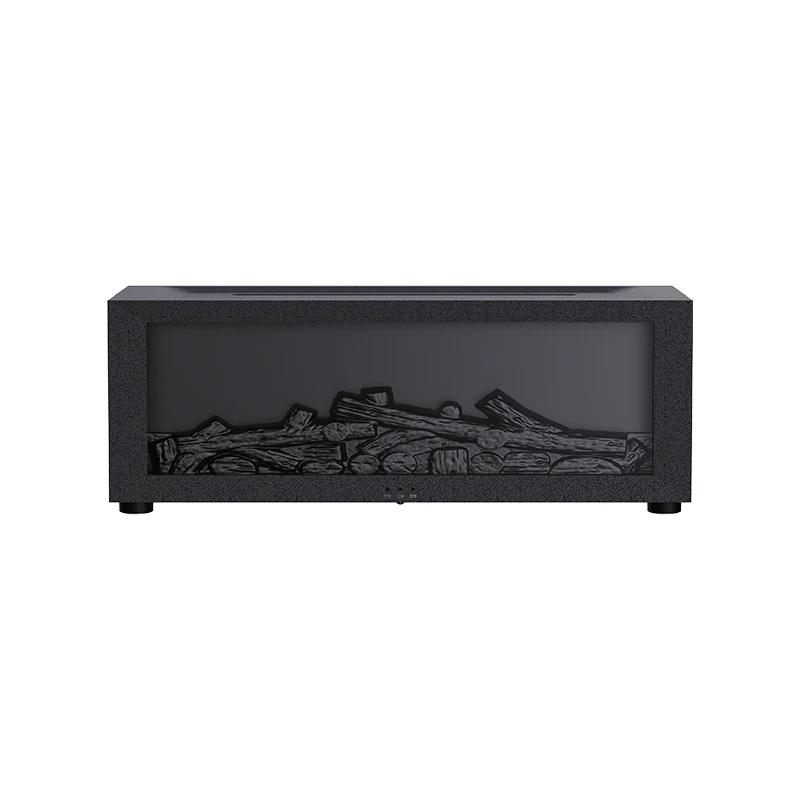 

Диффузор для камина Flame, Ароматерапевтический аппарат, Увлажнитель воздуха, Пульт дистанционного управления таймером, Креативный подарок для дома, офиса White белый